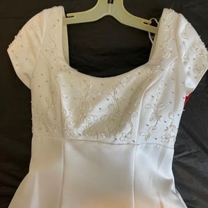 NEW WEDDING DRESS GOWN WHITE -BY BIANCHI